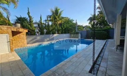 Sobrado com 4 dormitórios, 320 m² - venda por R$ 4.790.000 ou aluguel por R$ 28.635/mês - Riviera de São Lourenço - Bertioga/SP