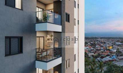 Apartamento com 2 dormitórios à venda, 61 m² por R$ 373.959,07 - Praia das Palmeiras - Caraguatatuba/SP