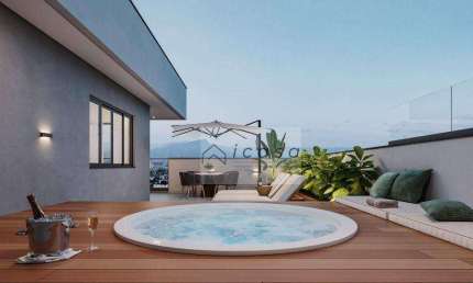 Cobertura com 2 dormitórios à venda, 138 m² por R$ 986.000,00 - Praia das Palmeiras - Caraguatatuba/SP