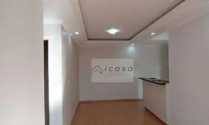 Apartamento com 2 dormitórios à venda, 56 m² por R$ 300.000,00 - Residencial Cores das Indias - Caçapava/SP
