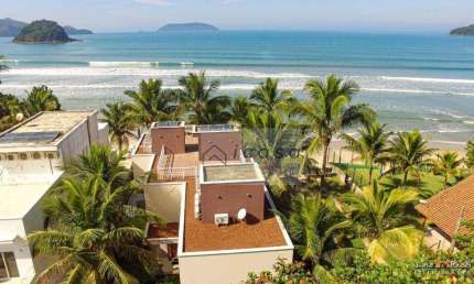 Casa com 4 dormitórios, 324 m² - venda por R$ 6.500.000,00 ou aluguel por R$ 35.601,00/mês - Praia do Sapê - Ubatuba/SP