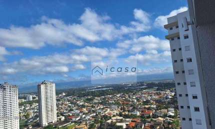 Apartamento com 2 dormitórios para alugar, 69 m² por R$ 2.836,00/mês - Barranco - Taubaté/SP