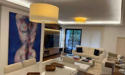 Apartamento com 3 dormitórios, 170 m² - venda por R$ 3.800.000,00 ou aluguel por R$ 16.730,00/mês - Indianópolis - São Paulo/SP