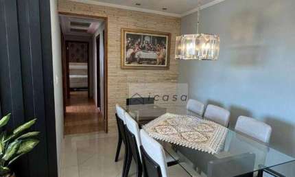 Apartamento com 3 dormitórios à venda, 94 m² por R$ 692.000,00 - Santana - São José dos Campos/SP