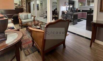 Sobrado com 3 dormitórios à venda, 239 m² por R$ 1.290.000,00 - Villa Branca - Jacareí/SP