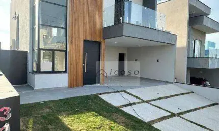 Sobrado com 3 dormitórios à venda, 179 m² por r$ 1.100.000,00 - condominio residencial malibu - caçapava/sp
