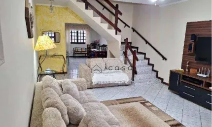 Sobrado com 3 dormitórios à venda, 214 m² por R$ 798.000,00 - Jardim Altos de Santana II - Jacareí/SP