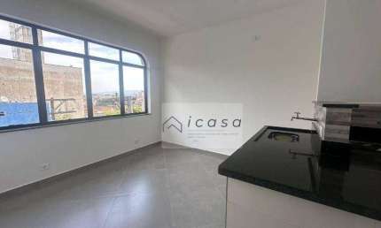 Kitnet com 1 dormitório para alugar, 35 m² por R$ 1.630,00/mês - Centro - Caçapava/SP