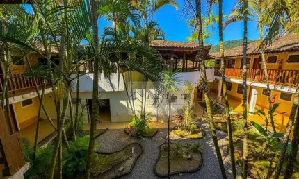 Hotel com 26 dormitórios à venda, 1900 m² por R$ 7.000.000,00 - Lázaro (Praia Domingos Dias) - Ubatuba/SP