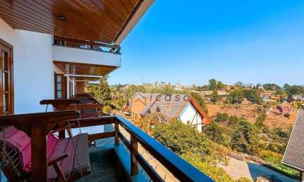Apartamento com 4 dormitórios à venda, 219 m² por R$ 1.809.000,00 - Vila Inglesa - Campos do Jordão/SP