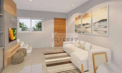 Sobrado com 2 dormitórios à venda, 80 m² por R$ 399.000,00 - Massaguaçu - Caraguatatuba/SP