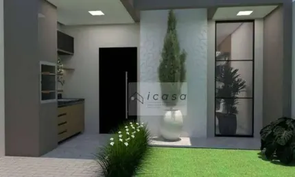 Casa com 3 dormitórios à venda, 85 m² por R$ 460.000,00 - Recando do Sol - Caçapava/SP