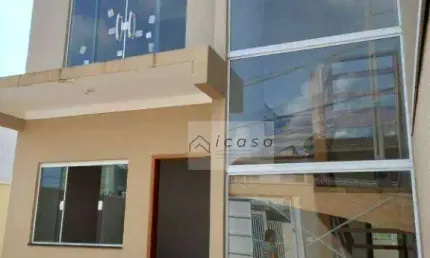 Sobrado com 3 dormitórios à venda, 70 m² por R$ 426.000,00 - Residencial Borda Do Campo - Caçapava/SP