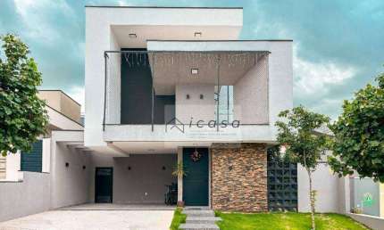 Sobrado com 3 dormitórios à venda, 230 m² por R$ 1.800.000,00 - Condomínio Terras do Vale - Caçapava/SP