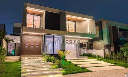 Sobrado com 5 dormitórios à venda, 420 m² por R$ 5.500.000,00 - Condomínio Residencial Alphaville II - São José dos Campos/SP