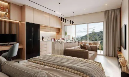Studio com 1 dormitório à venda, 39 m² por R$ 358.000,00 - Toninhas - Ubatuba/SP