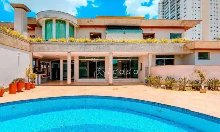 Sobrado com 4 dormitórios, 600 m² - venda por R$ 9.000.000,00 ou aluguel por R$ 41.800,00/mês - Jardim Aquarius - São José dos Campos/SP