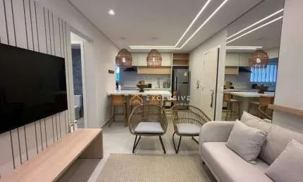 Apartamento com 2 dormitórios à venda, 65 m² por r$ 2.500.000,00 - tabatinga - caraguatatuba/sp