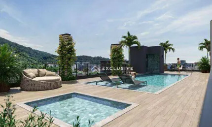 Apartamento com 1 dormitório à venda, 39 m² por R$ 363.000,00 - Acarau - Ubatuba/SP