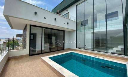 Sobrado com 4 dormitórios à venda, 450 m² por R$ 3.800.000,00 - Condomínio Residencial Jaguary - São José dos Campos/SP