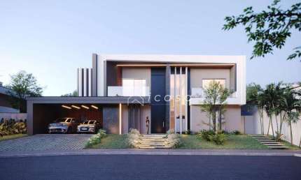 Sobrado com 4 dormitórios à venda, 383 m² por R$ 4.000.000,00 - Colinas do Paratehy - São José dos Campos/SP