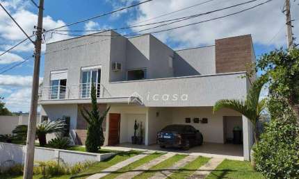 Sobrado com 3 dormitórios, 365 m² - venda por R$ 1.800.000,00 ou aluguel por R$ 13.862,00/mês - Condomínio Lago Dourado - Jacareí/SP