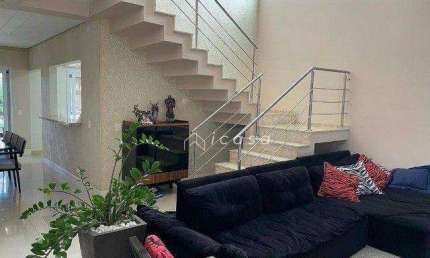 Sobrado com 3 dormitórios à venda, 250 m² por R$ 1.870.000,00 - Condomínio Altos da Serra V - São José dos Campos/SP