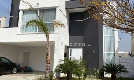 Sobrado com 4 dormitórios à venda, 220 m² por R$ 1.400.000,00 - Condomínio Terras do Vale - Caçapava/SP
