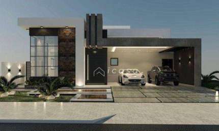 Casa com 3 dormitórios à venda, 178 m² por R$ 1.275.000,00 - Condomínio Santa Mônica - Caçapava/SP