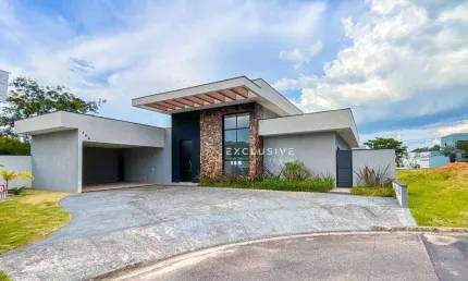 Casa com 4 dormitórios à venda, 214 m² por r$ 1.390.000,00 - condomínio terras do vale - caçapava/sp