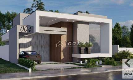 Casa com 3 dormitórios à venda, 150 m² por R$ 980.000,00 - Condomínio Terras do Vale - Caçapava/SP