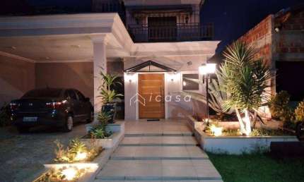 Sobrado com 3 dormitórios à venda, 184 m² por R$ 790.000,00 - Village das Flores - Caçapava/SP