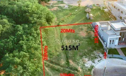 Terreno à venda, 514 m² por R$ 445.000,00 - Condomínio Terras do Vale - Caçapava/SP