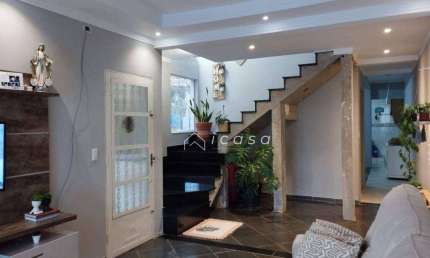 Sobrado com 3 dormitórios à venda, 188 m² por R$ 520.000,00 - Jardim Nova Flórida - São José dos Campos/SP