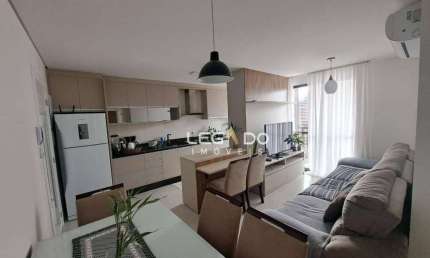 Apartamento Semi Mob. com 2 dorm. (1 Suíte) à venda, 66 m² por R$ 580.000 - Santo Antônio - Joinville/SC