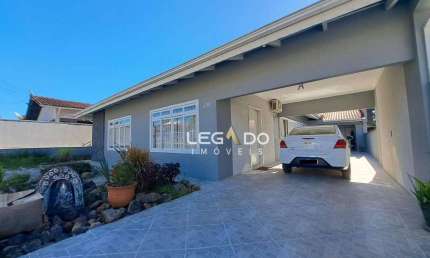 Casa Semi Mobiliada com 4 dormitórios para alugar, 154 m² por R$ 3.600/mês - Itaum - Joinville/SC
