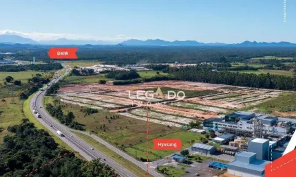 Terreno Industrial à venda, 2000 m² a partir de R$ 1.000.000 - Rainha - Araquari/SC