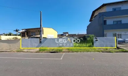 Terreno à venda, 350 m² por R$ 335.000,00 - Floresta - Joinville/SC