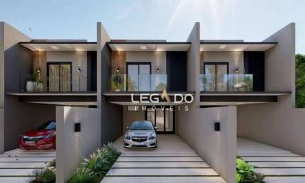 Casa com 3 dormitórios à venda, 136 m² por R$ 635.000,00 - Guanabara - Joinville/SC