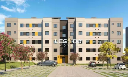 Apartamento com 2 dormitórios à venda, 42 m² por R$ 272.261,00 - Vila Nova - Joinville/SC