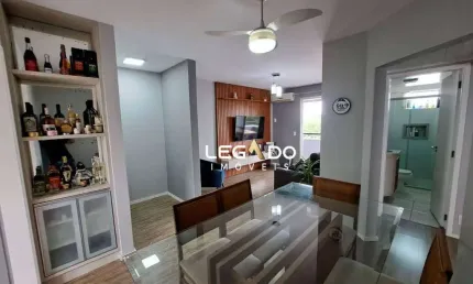 Apartamento Mobiliado com 2 dormitórios à venda, 71 m² por R$ 345.000 - Saguaçu - Joinville/SC