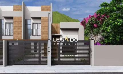 Sobrado Geminado com 2 dormitórios à venda, 85 m² por R$ 490.000 - Boa Vista - Joinville/SC