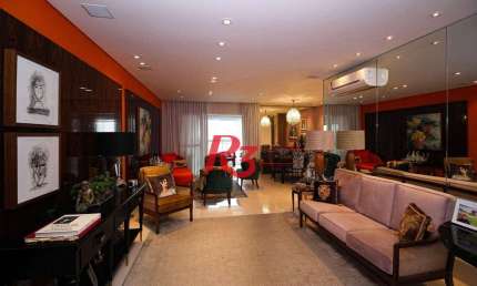 Apartamento com 4 quartos à venda, 177 m² por R$ 3.000.000 - Boqueirão - Santos/SP