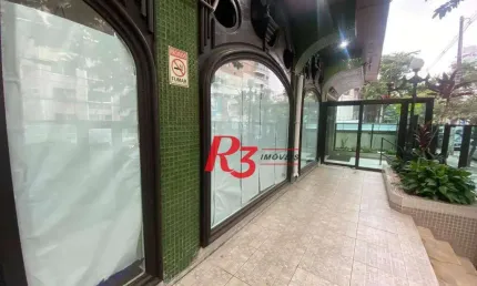 Loja para alugar, 150 m² por R$ 12.000,00/mês - Gonzaga - Santos/SP