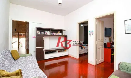 Casa com 2 quartos à venda na Rua José de Alencar, 35, Vila Belmiro, Santos