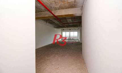 Sala, 150 m² - venda por R$ 900.000,00 ou aluguel por R$ 6.000,00/mês - Centro - Santos/SP