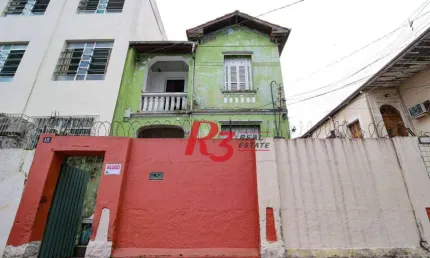 Casa comercial à venda na Rua Vereador Freitas Guimarães, 15, Vila Nova, Santos