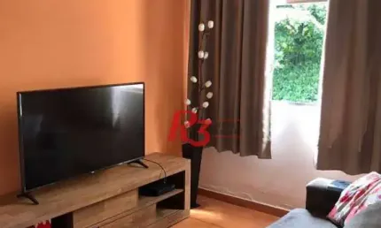 Apartamento com 2 dormitórios à venda, 67 m²  - saboó - santos/sp