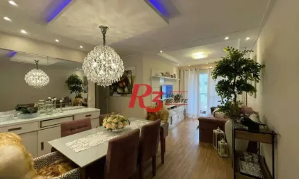 Apartamento à venda, 98 m² por R$ 830.000,00 - Jardim Las Palmas - Guarujá/SP