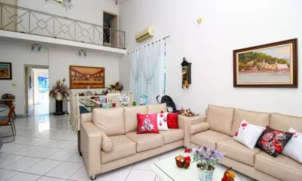 Casa com 4 dormitórios à venda, 575 m² - Encruzilhada - Santos/SP